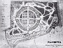Padova-Planimetria dell'Orto Botanico,1887.(Adriano Danieli)